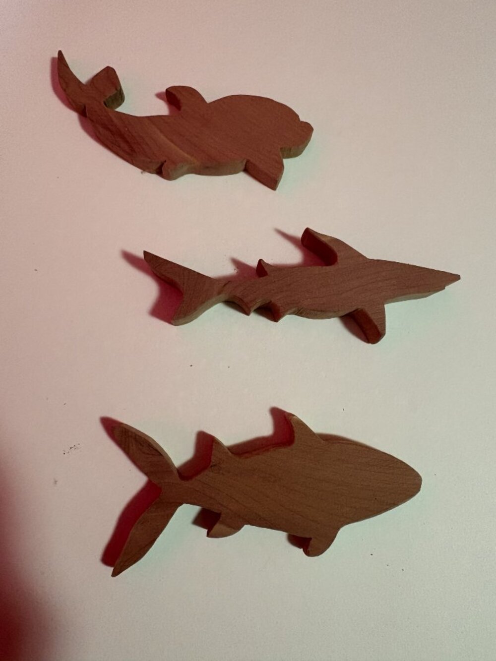 Marine Animals - 2 inch Aromatic Cedar Wood - Picture 2 of 2